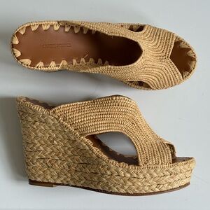 Carrie Forbes Wedge Mules